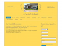 pension-fasbender.de Webseite Vorschau