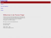 pension-folger.de Webseite Vorschau