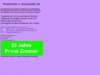 pension-jaenschwalde.de Webseite Vorschau