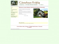 pension-kraessig.de Webseite Vorschau