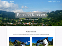 pension-krasser.at Webseite Vorschau