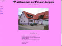 pension-lang.de Webseite Vorschau