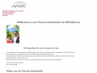 pension-lechnerhube.at Webseite Vorschau
