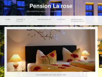 pension-larose.de Webseite Vorschau