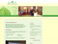 pension-lindencafe.de Webseite Vorschau