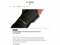 x-trend-shop.de Webseite Vorschau