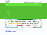 xba.net Webseite Vorschau