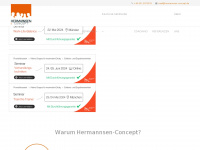 hermannsen-concept.de Webseite Vorschau