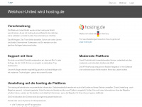 webhost-united.de Webseite Vorschau