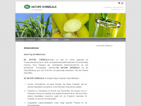 nc-naturechemicals.de Webseite Vorschau