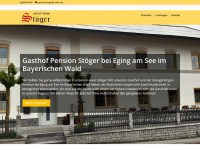 pension-stoeger.de Webseite Vorschau