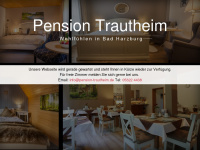 pension-trautheim.de Webseite Vorschau