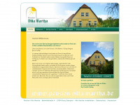 pension-villa-martha.de Webseite Vorschau