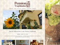 pension-vogtlaender.de Webseite Vorschau