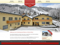 pension-walcher.at Webseite Vorschau