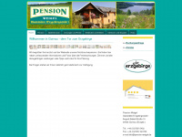 pension-weigel.de Webseite Vorschau