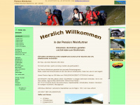 pension-weinfurtner.at Webseite Vorschau