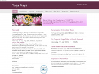 yoga-zuerich.com Webseite Vorschau