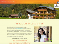pension-zirbenhof.at Webseite Vorschau