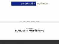 penzenstadler-architektur.ch Webseite Vorschau