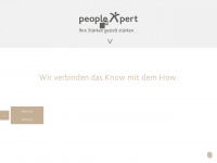 peoplexpert.ch Webseite Vorschau