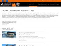 perazzelli.ch Webseite Vorschau