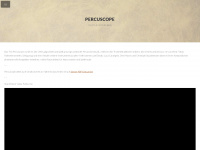 percuscope.ch Webseite Vorschau