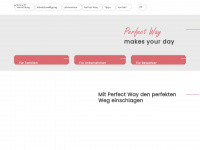 perfectway.ch Webseite Vorschau