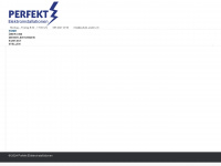 perfekt-elektro.ch Webseite Vorschau