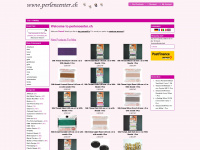 perlencenter.ch Webseite Vorschau
