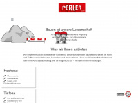 perlerag.ch Webseite Vorschau