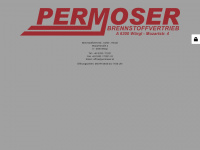 permoser.at Webseite Vorschau