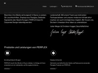 perplex.ch Webseite Vorschau