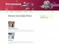 perrymania.de Webseite Vorschau
