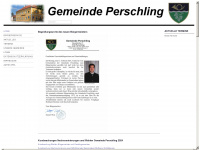 perschling.at Webseite Vorschau