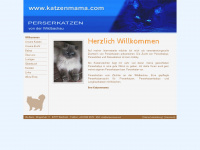 katzenmama.com Webseite Vorschau