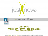 just-move.ch Webseite Vorschau