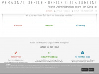 personal-office.ch Webseite Vorschau
