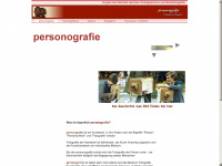 personografie.de Webseite Vorschau