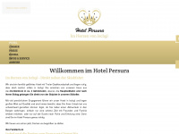 persura.at Webseite Vorschau