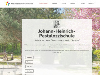 pestalozzischule-greifswald.de Webseite Vorschau
