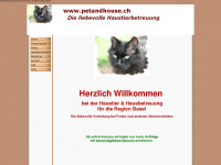 petandhouse.ch Webseite Vorschau