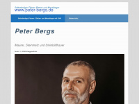 peter-bergs.de Webseite Vorschau