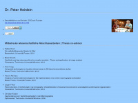 peter-heinlein.de Webseite Vorschau