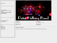 peter-helbing-band.de Webseite Vorschau