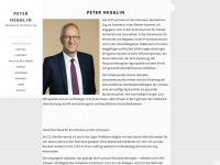 peter-hegglin.ch Webseite Vorschau