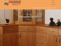 peter-hoehener.ch Webseite Vorschau