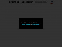 peter-jaehrling.de Webseite Vorschau