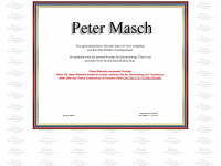peter-masch.de Webseite Vorschau