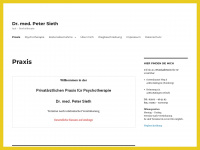 peter-sieth.de Webseite Vorschau